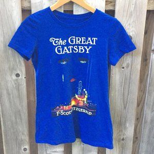 The Great Gatsby blue cotton tee - size M